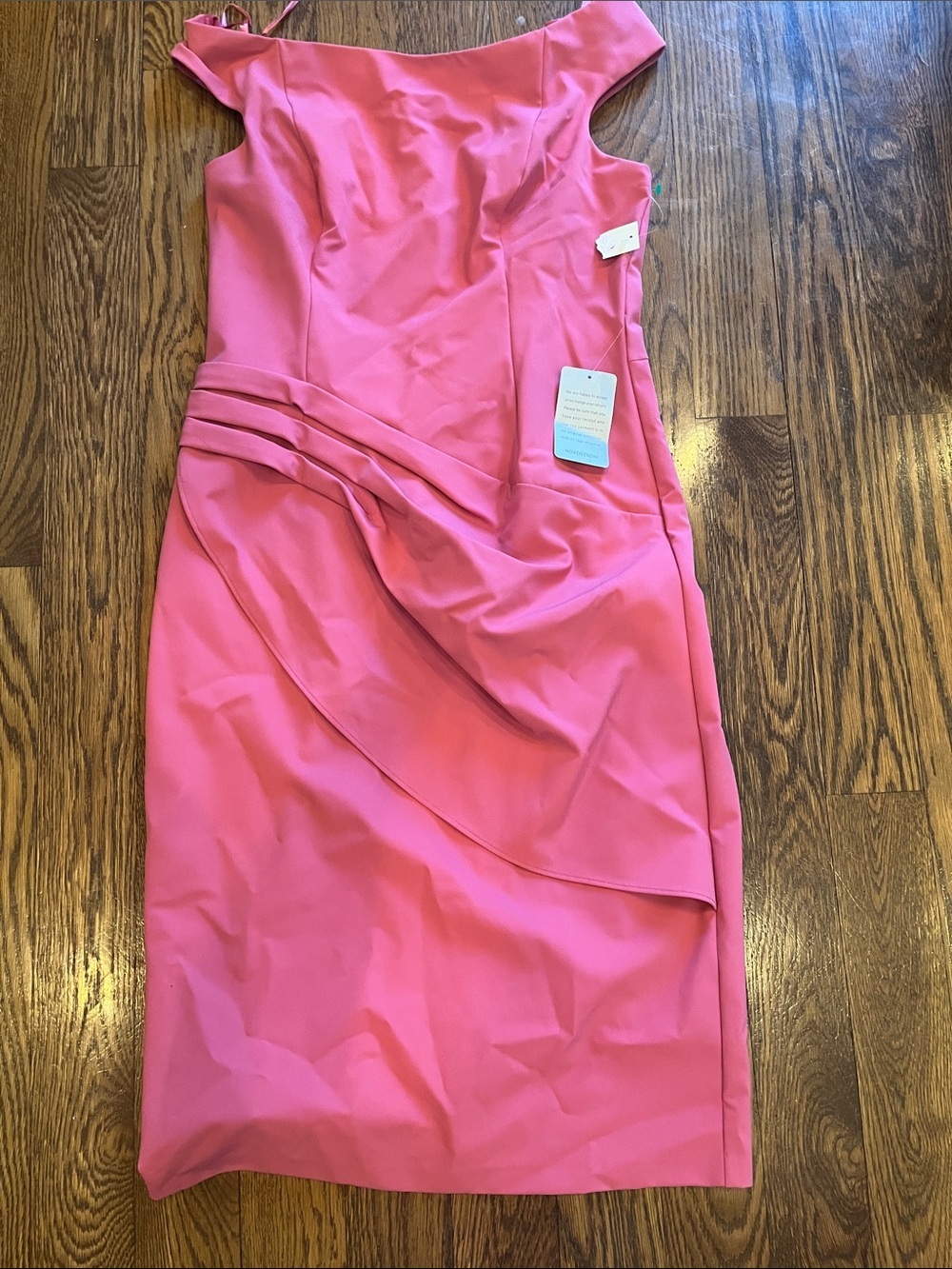 Eliza J NWT 12 Off-Shoulder Sheath Dress